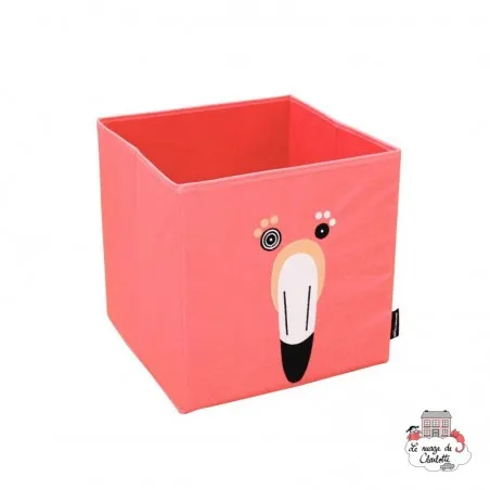 Flamingos the flamingo storage box - DEG-25525 - Les Déglingos - Children's furniture - Le Nuage de Charlotte