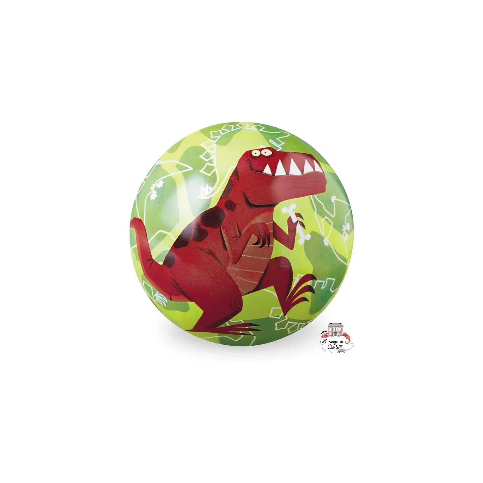 Ball T-Rex, 10 cm - CCR-2180-5 - Crocodile Creek - Balls - Le Nuage de Charlotte