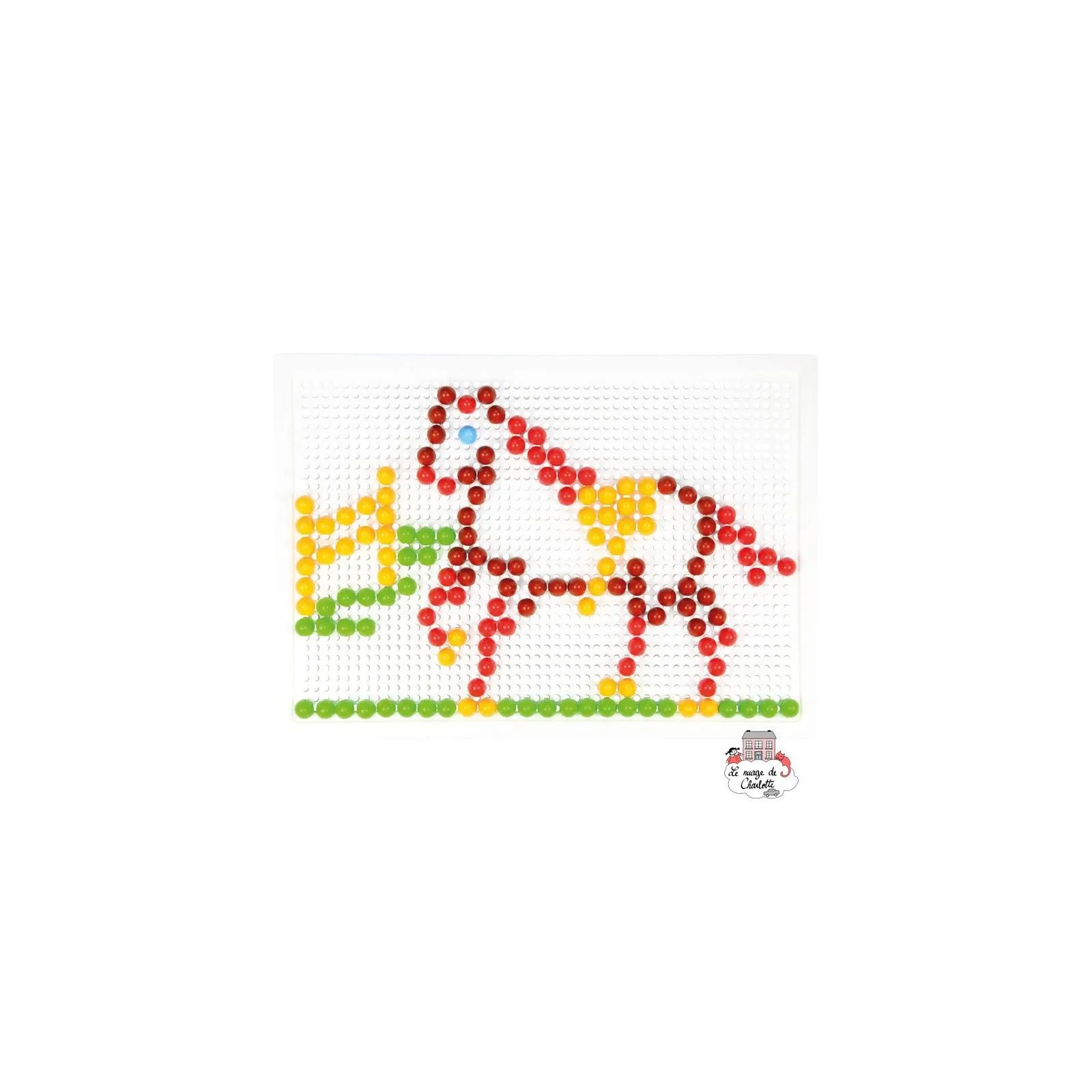 Mosaïque Set 200 pièces - 10 mm - LEN-35608 - Lena - Mosaiques - Le Nuage de Charlotte