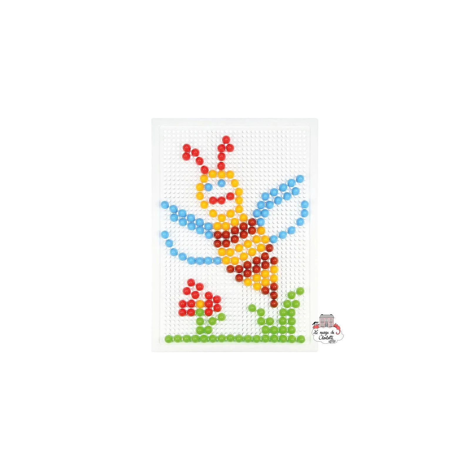 Mosaïque Set 200 pièces - 10 mm - LEN-35608 - Lena - Mosaiques - Le Nuage de Charlotte