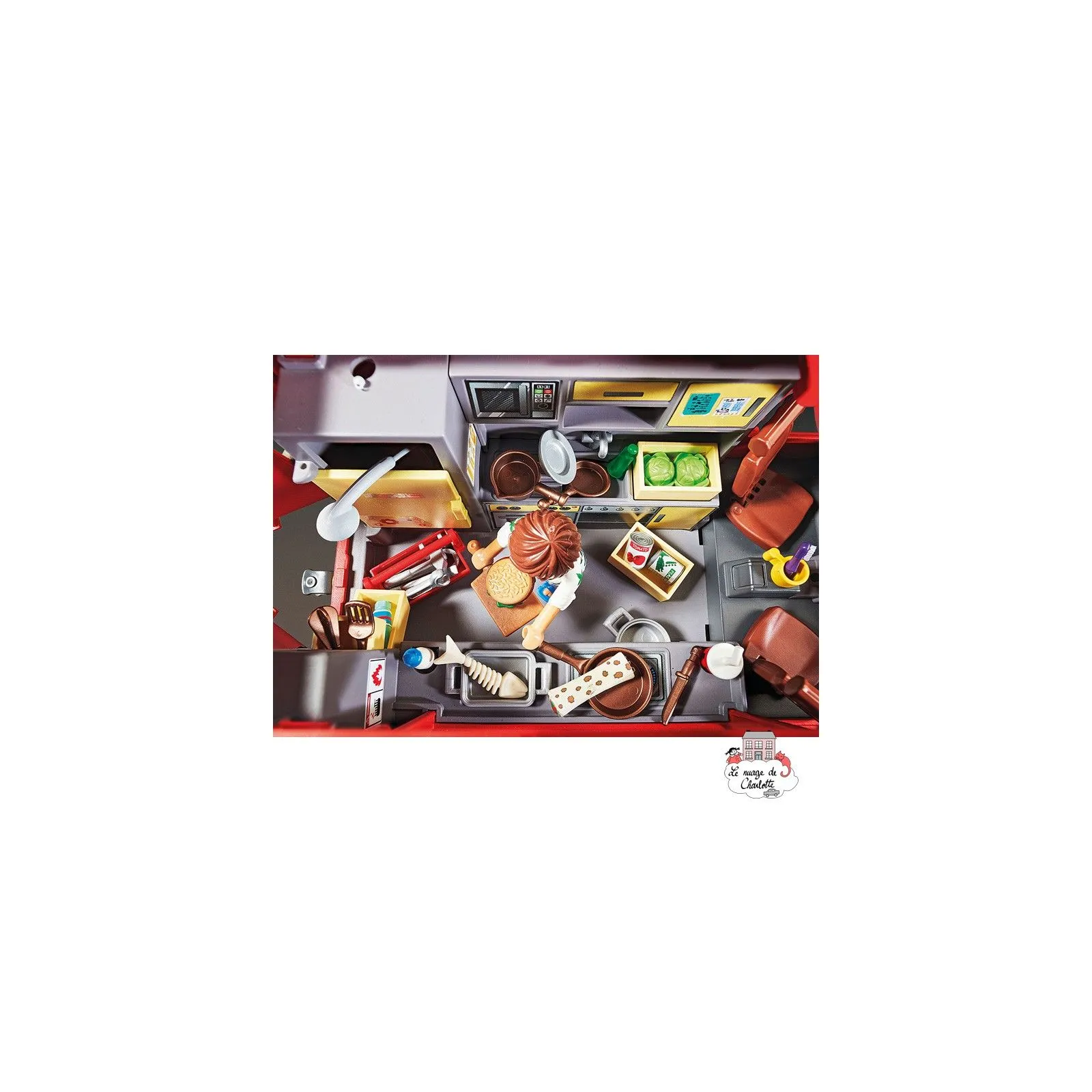 playmobil - The Movie Food Truck de Del - PLA-70075 - Playmobil - Playmobil - Le Nuage de Charlotte