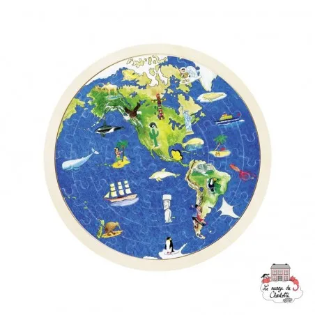 Puzzle World - GOK-57666 - Goki - Wooden Puzzles - Le Nuage de Charlotte