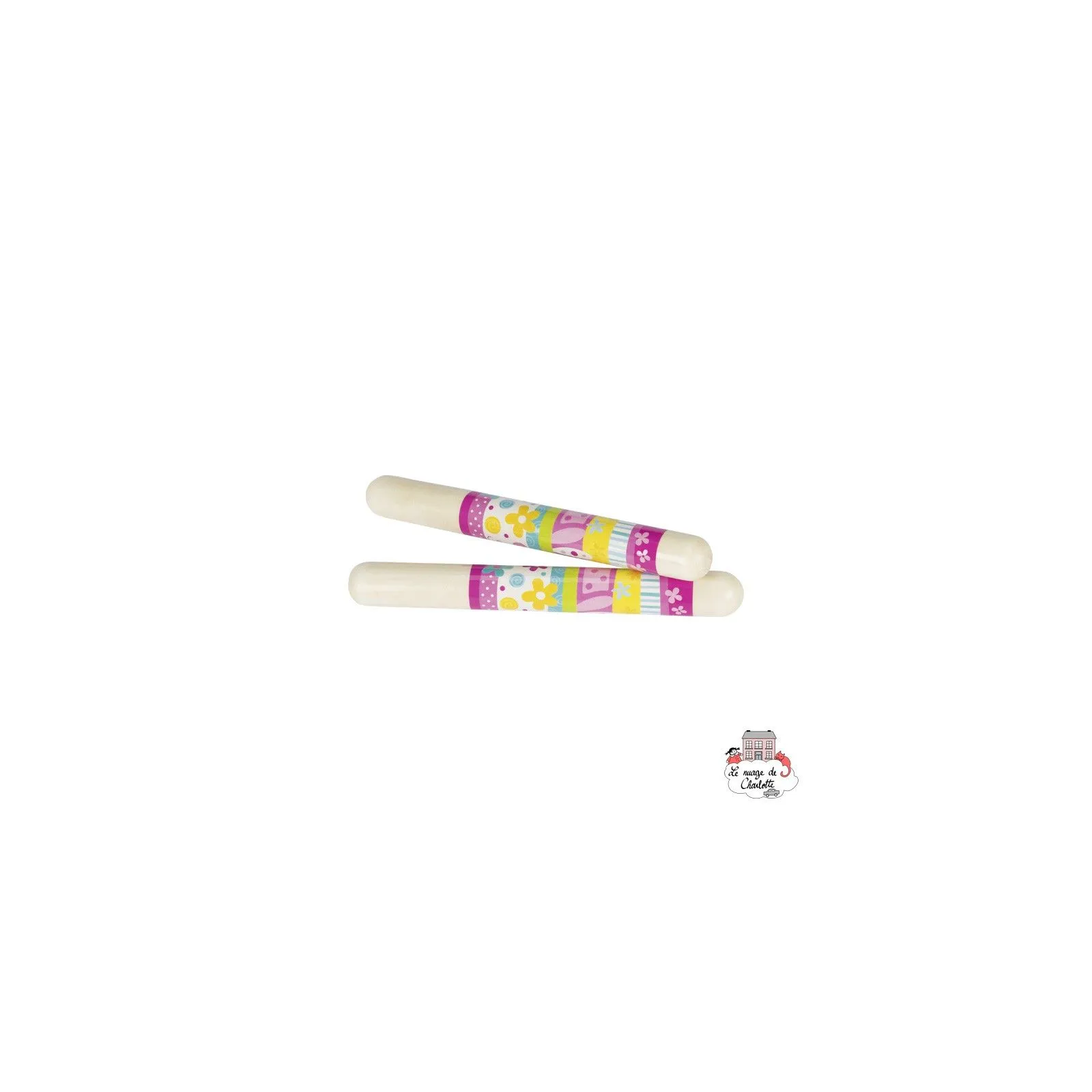 2 bâtons de percussion, Susibelle - GOK-61903 - Goki - Musique - Le Nuage de Charlotte