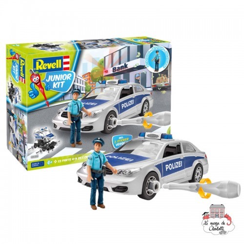 Junior Kit - Police Car - REV-00820 - Revell - Kit to assemble - Le Nuage de Charlotte