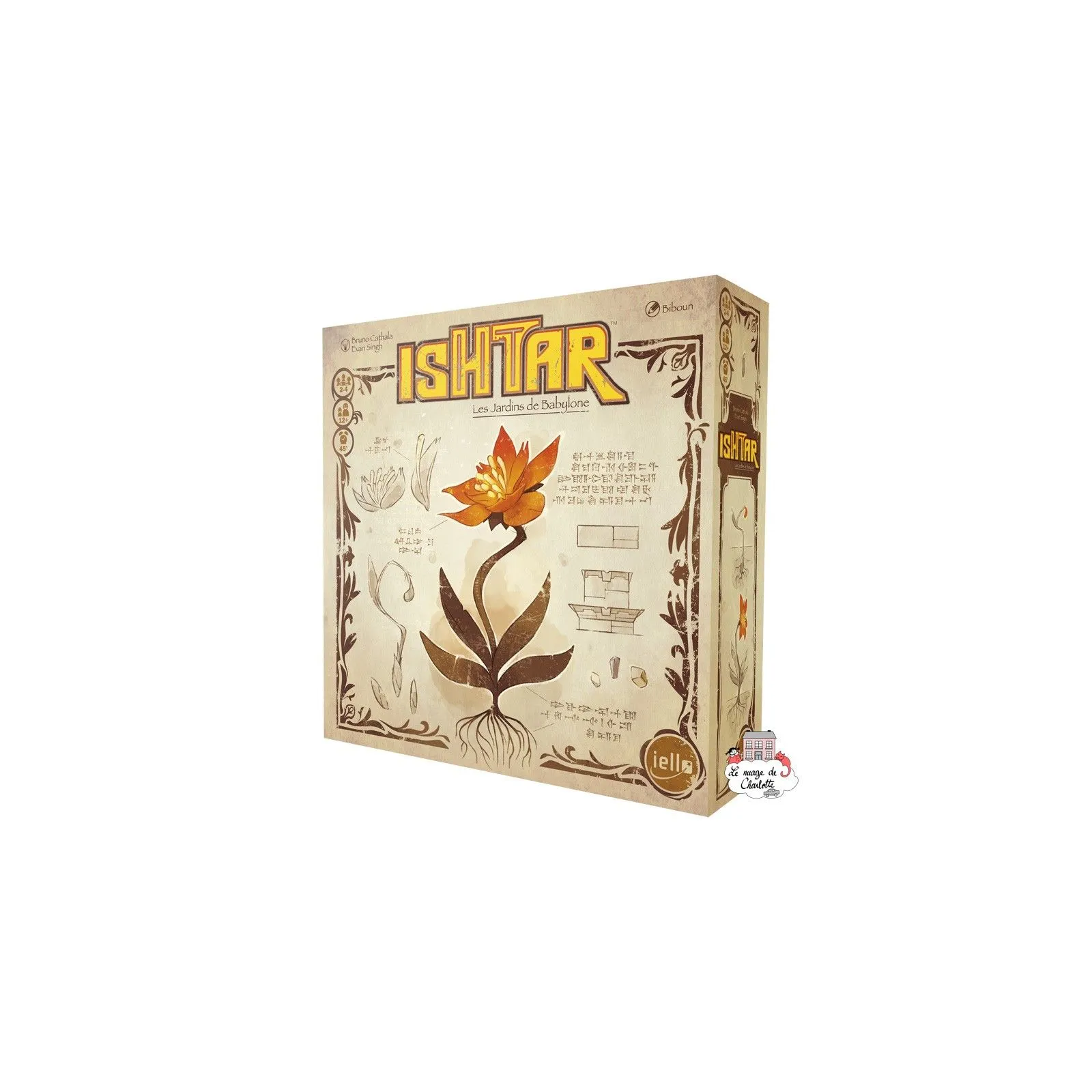 Ishtar : Les jardins de Babylone - IEL-51619 - Iello - Board Games - Le Nuage de Charlotte