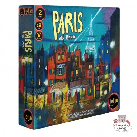 Paris : Ville Lumière - IEL-51722 - Iello - Jeux de société - Le Nuage de Charlotte