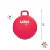 Ludi Ballon sauteur XXL "Rouge" - LUD-90101 - JBM - Ballons sauteurs - Le Nuage de Charlotte