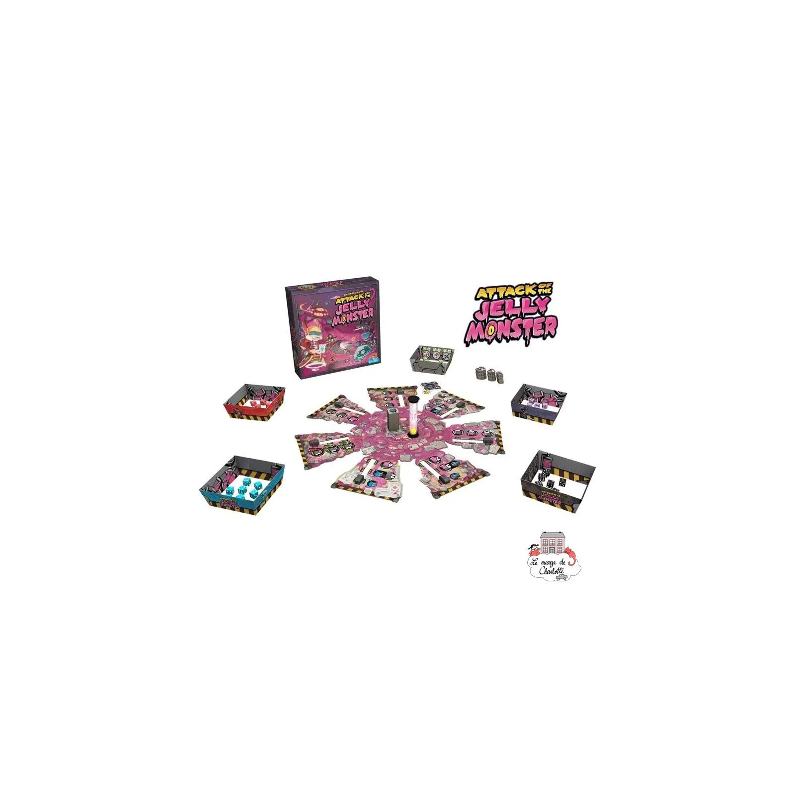 Attack of the Jelly Monster - LIB-930098 - Libellud - Board Games - Le Nuage de Charlotte