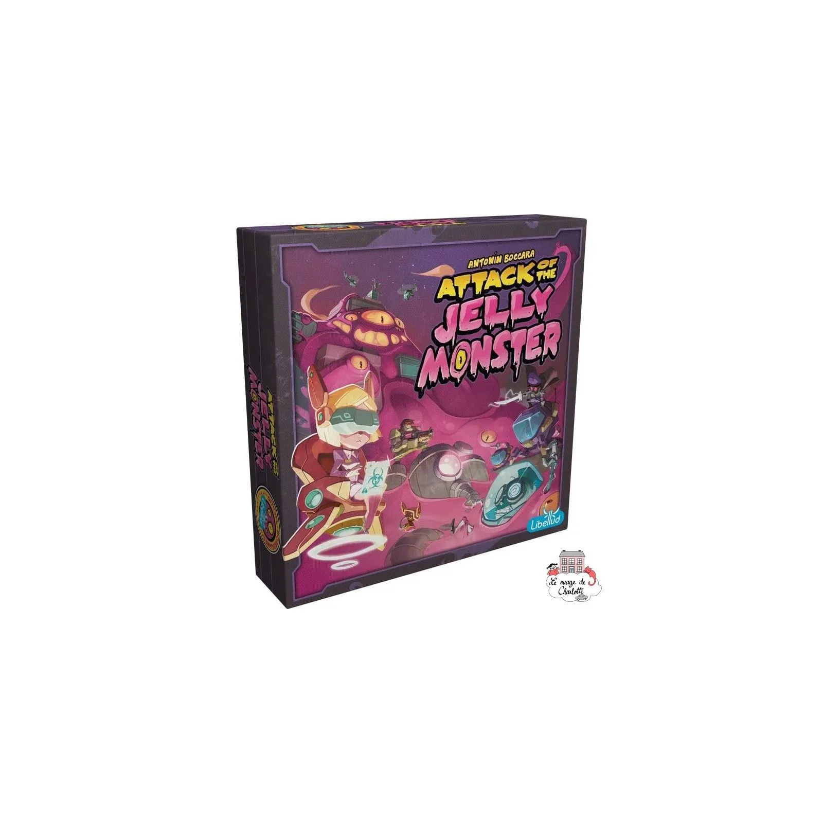 Attack of the Jelly Monster - LIB-930098 - Libellud - Board Games - Le Nuage de Charlotte