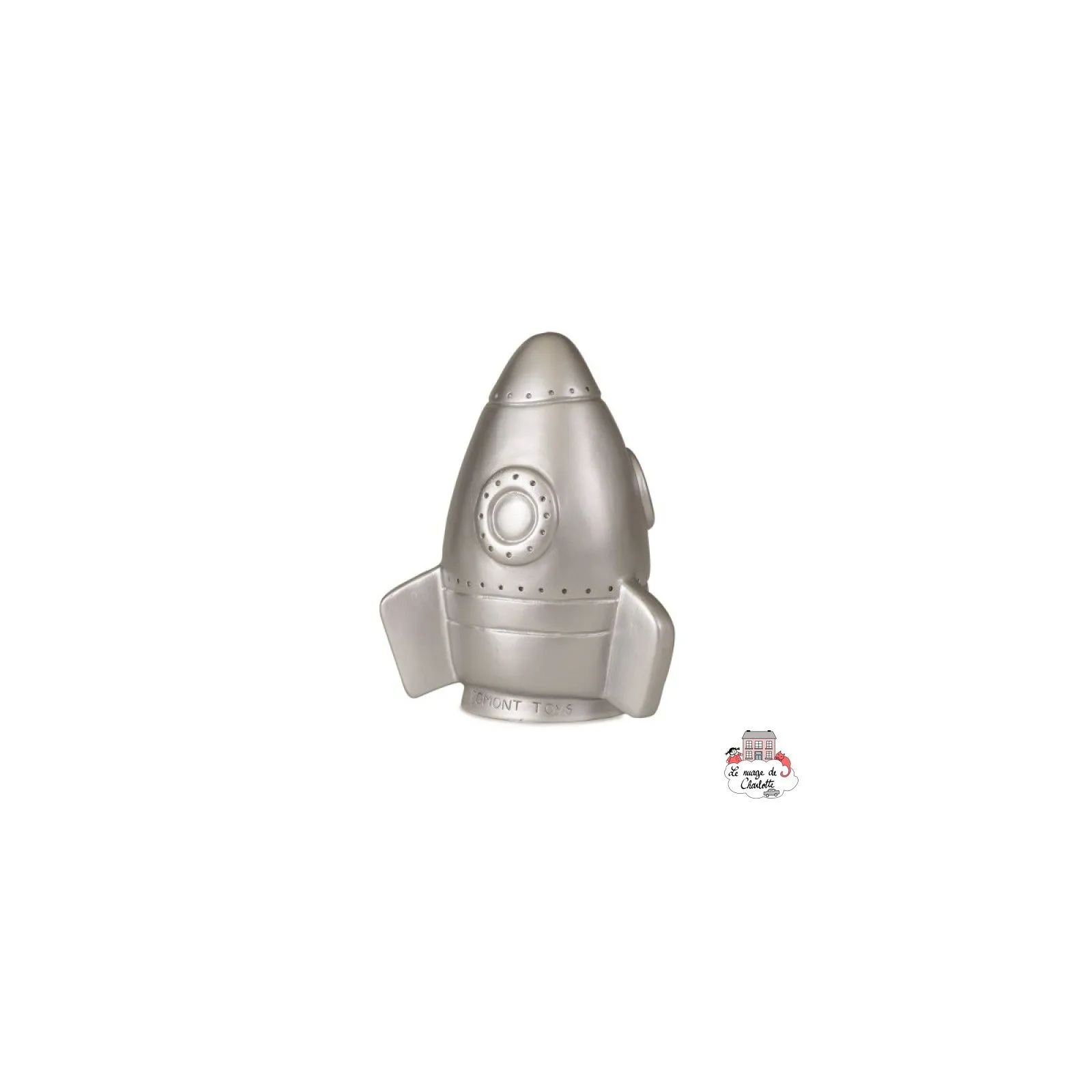 Lampe Fusée Argent - HEIC-360021SI - Heico - Luminaires - Le Nuage de Charlotte