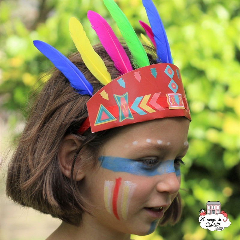 KIT : Les Indiens Sioux - LAI-INDIENS - L'atelier Imaginaire - Boîtes créative - Le Nuage de Charlotte