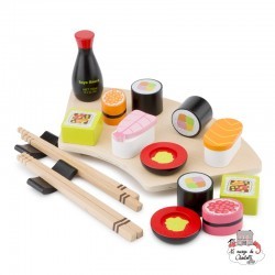 Sushi Set - NCT-10593 - New Classic Toys - Play Food - Le Nuage de Charlotte