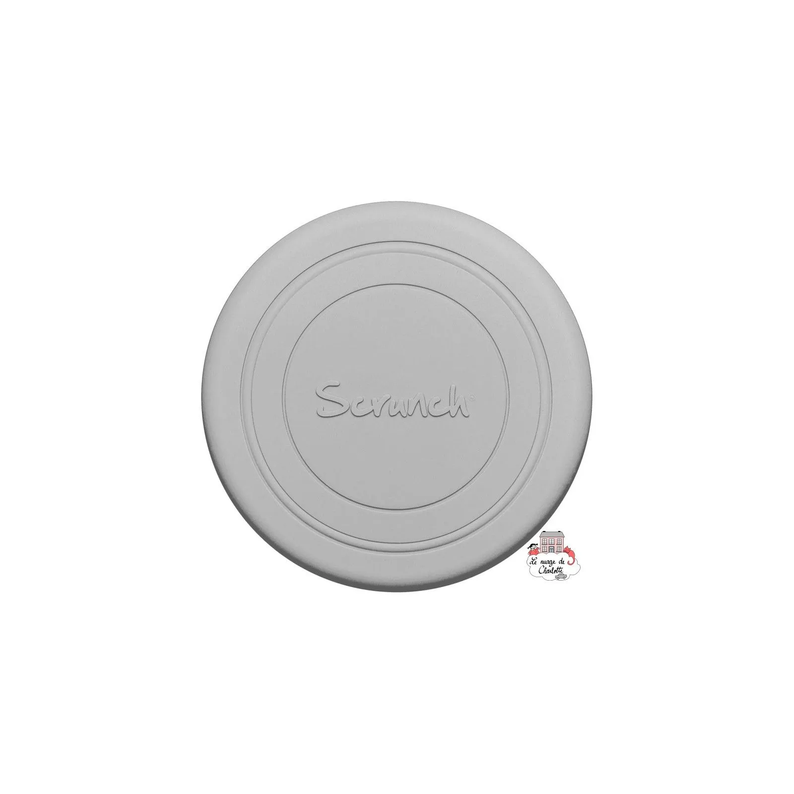 Scrunch Frisbee - Misty Grey - SCRU-FBE87 - Scrunch - Outdoor Play - Le Nuage de Charlotte