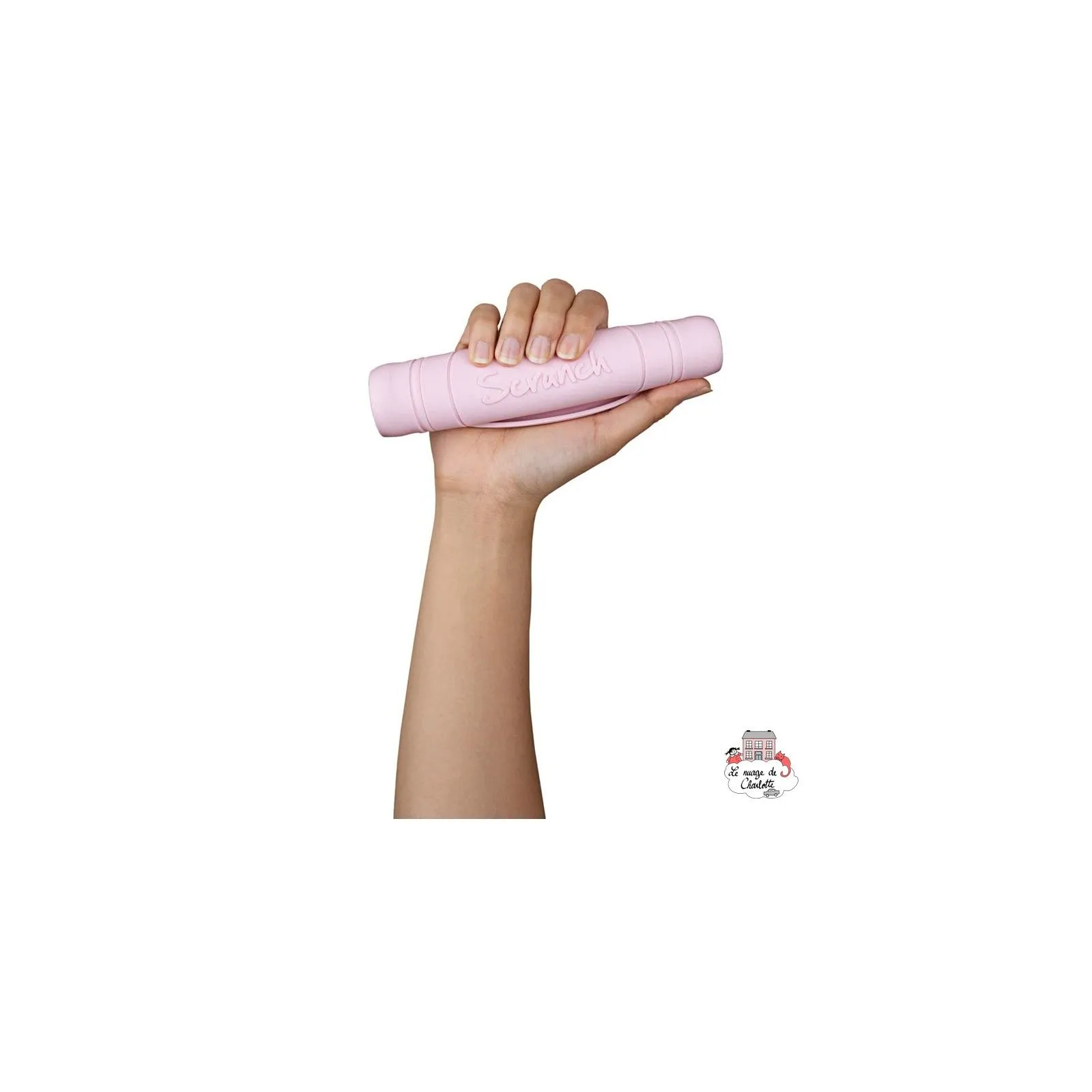 Scrunch Frisbee - Blush Pink - SCRU-FBE88 - Scrunch - Jeux d'éxtérieur - Le Nuage de Charlotte