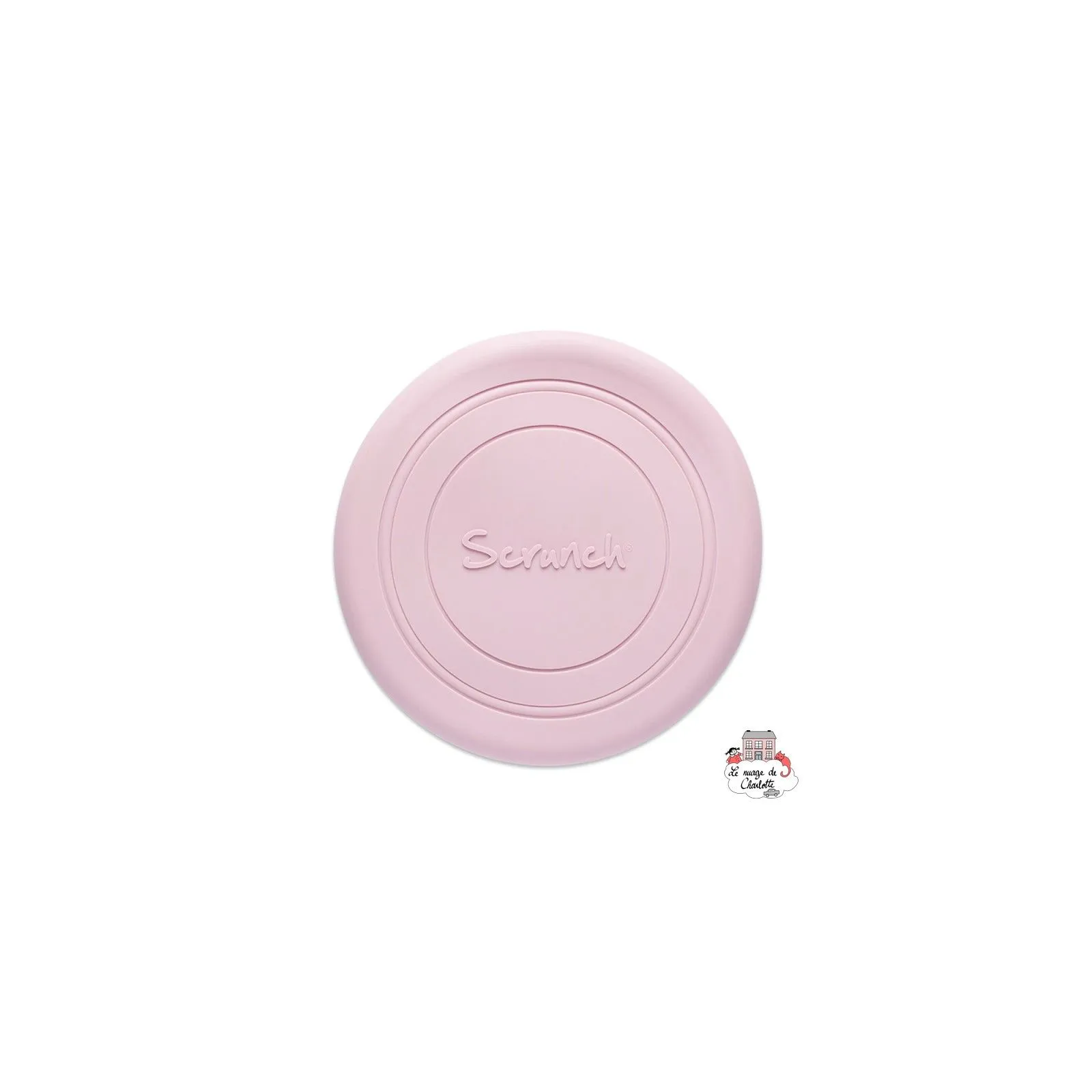 Scrunch Frisbee - Blush Pink - SCRU-FBE88 - Scrunch - Outdoor Play - Le Nuage de Charlotte