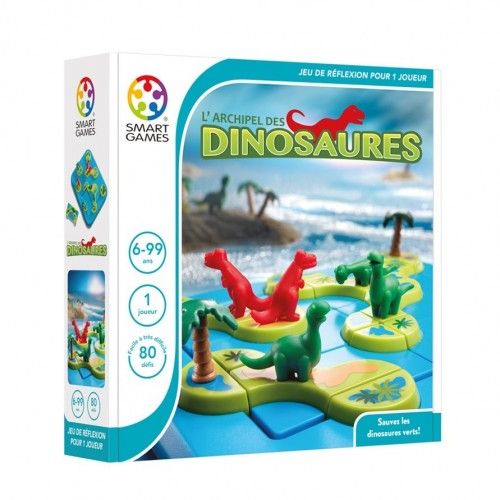 L'Archipel des Dinosaures - SMT-SG282FR - Smart - Jeux de logique - Le Nuage de Charlotte