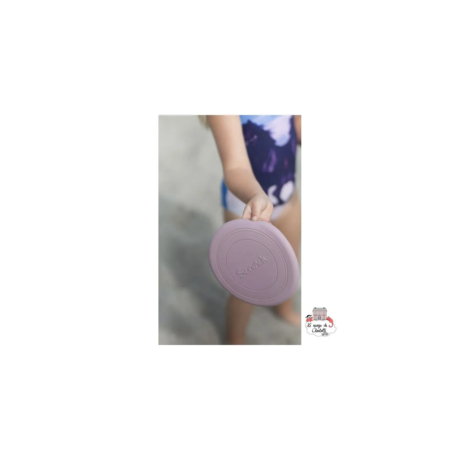 Scrunch Frisbee - Blush Pink - SCRU-FBE88 - Scrunch - Jeux d'éxtérieur - Le Nuage de Charlotte