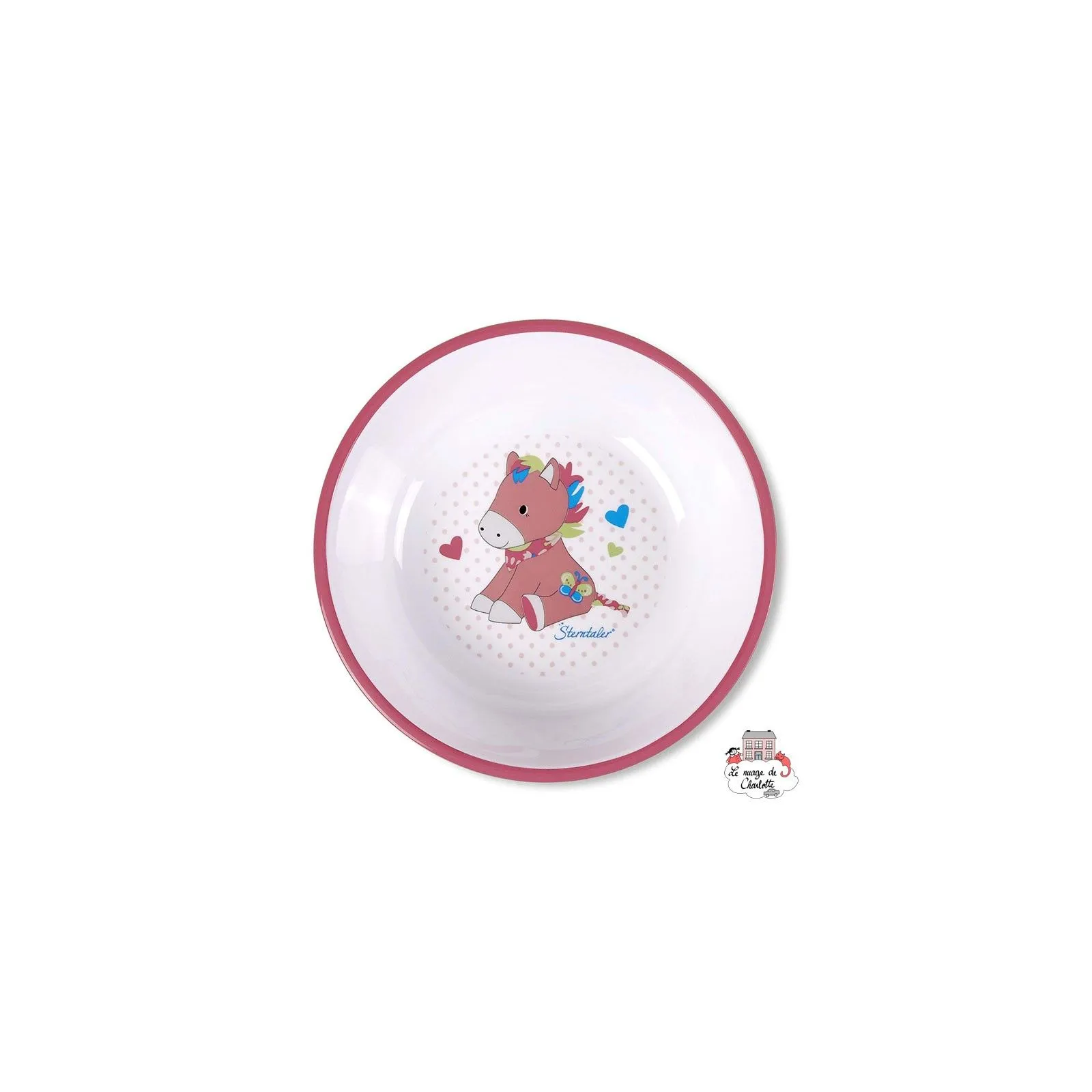 Bowl - Peggy the Poney - STE-6831732 - Sterntaler - Plates and Bowls - Le Nuage de Charlotte