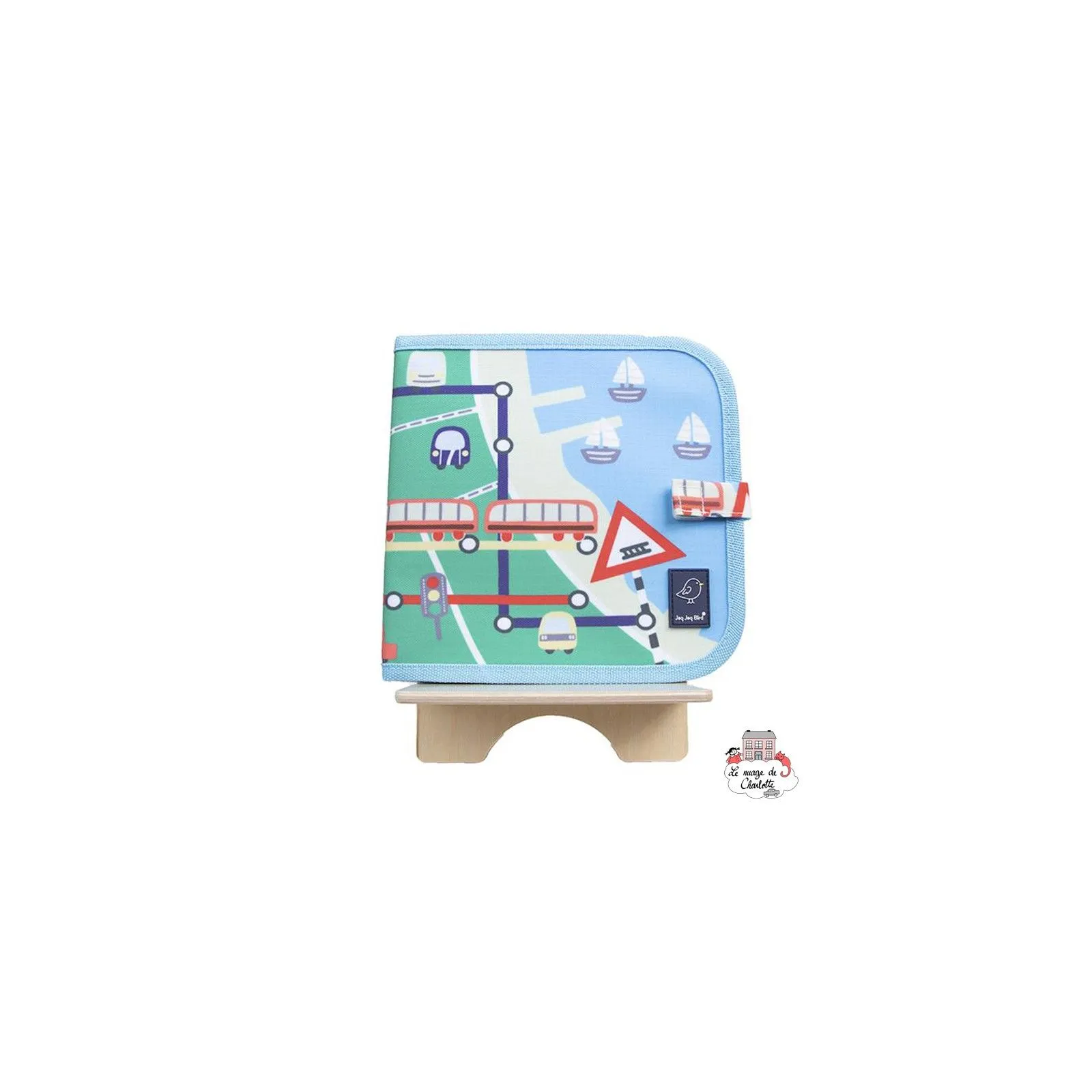 Doodle It Book "Train" - JJB-CBK-TRN - Jaq Jaq Bird - Drawing boards and slates - Le Nuage de Charlotte