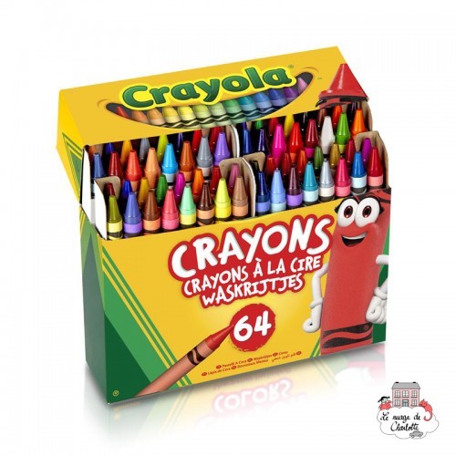 64 Crayons - CRA-52-6448 - Crayola - Pencils - Le Nuage de Charlotte