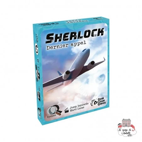 Q System - Sherlock - Dernier Appel - GAG-Q1-FRa - Geek Attitude Games - Board Games - Le Nuage de Charlotte