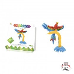 Creagami Parrot S - CRE-9178713 - CreativaMente - Origami - Le Nuage de Charlotte