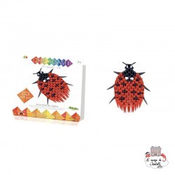 Creagami Ladybug XS - CRE-9178701 - CreativaMente - Origami - Le Nuage de Charlotte