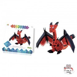 Creagami Dragon M - CRE-9178723 - CreativaMente - Origami - Le Nuage de Charlotte