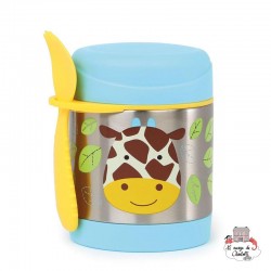 Zoo Insulated food jar - Giraffe - SKP-252380 - Skip Hop - Insulated container - Le Nuage de Charlotte
