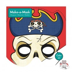 Make-a-Mask - Pirates! (20 masks) - MUD-9780735336254 - Mudpuppy - Drawings and paintings workshop - Le Nuage de Charlotte