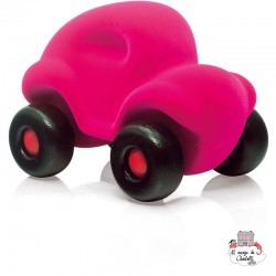 Rubbabu Big Car Pink - RUB-26017 - Rubbabu toys - Push along - Le Nuage de Charlotte