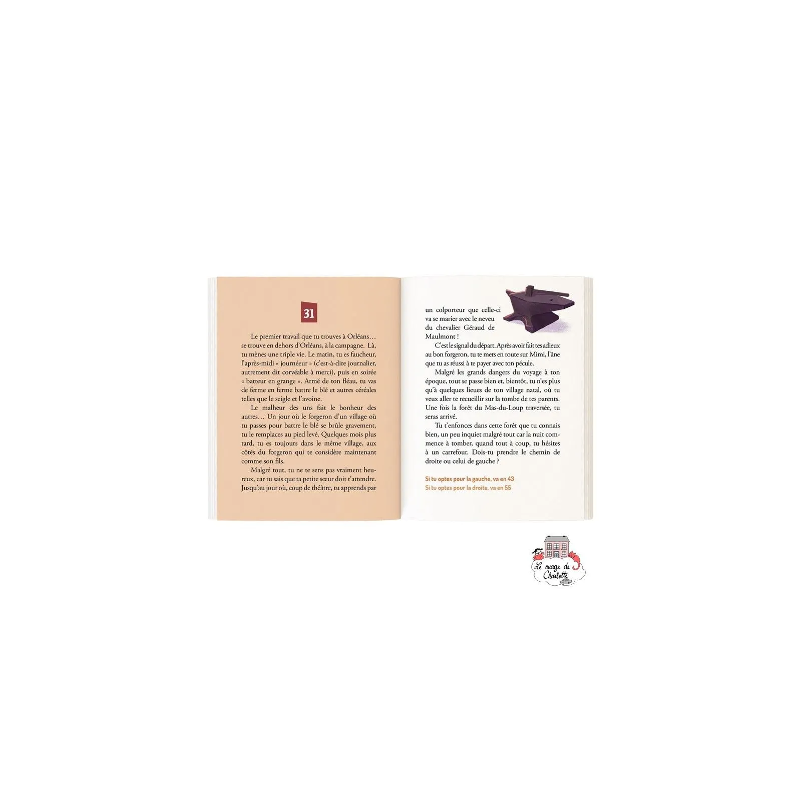 Deviens le héros - Au temps des châteaux forts - AUZ-9791039516341 - Editions Auzou - Novels and Become the Hero - Le Nuage d...
