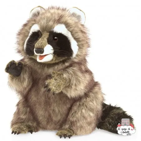 Raccoon - FLK-3075 - Folkmanis - Hand Puppets - Le Nuage de Charlotte