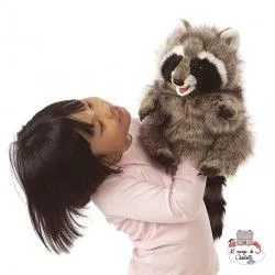 Raccoon - FLK-3075 - Folkmanis - Hand Puppets - Le Nuage de Charlotte