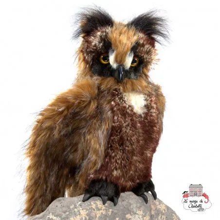 Great Horned Owl - FLK-2403 - Folkmanis - Hand Puppets - Le Nuage de Charlotte