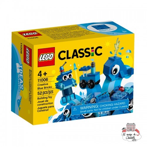 Briques créatives bleues - LEG-11006 - Lego - Briques Lego - Le Nuage de Charlotte