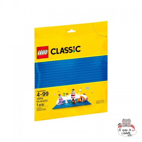 Blue Baseplate - LEG-10714 - Lego - Lego Bricks - Le Nuage de Charlotte