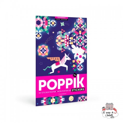 Creative Stickers - Constellation - POP-PIX007 - Poppik - Stickers and gommettes - Le Nuage de Charlotte