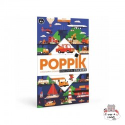Discovery Stickers - Vroom! - POP-DIS012 - Poppik - Stickers and gommettes - Le Nuage de Charlotte
