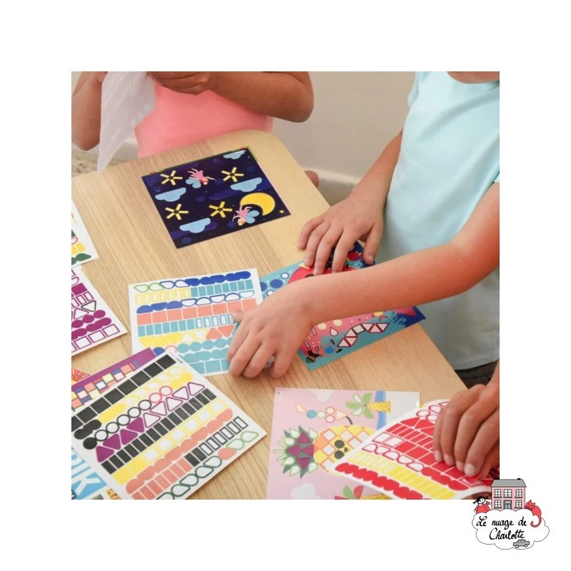 My Sticker Cards - Animals - POP-ANIMAUX - Poppik - Stickers and gommettes - Le Nuage de Charlotte