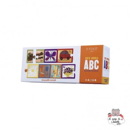 floor puzzle - Kid's World ABC - CCR-2911-1 - Crocodile Creek - Puzzles for little ones - Le Nuage de Charlotte