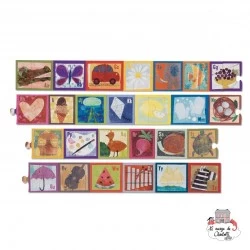 floor puzzle - Kid's World ABC - CCR-2911-1 - Crocodile Creek - Puzzles pour les petits - Le Nuage de Charlotte
