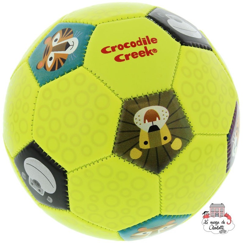 Soccer Ball Animalia, size 2 - CCR-2218-3 - Crocodile Creek - Balls - Le Nuage de Charlotte