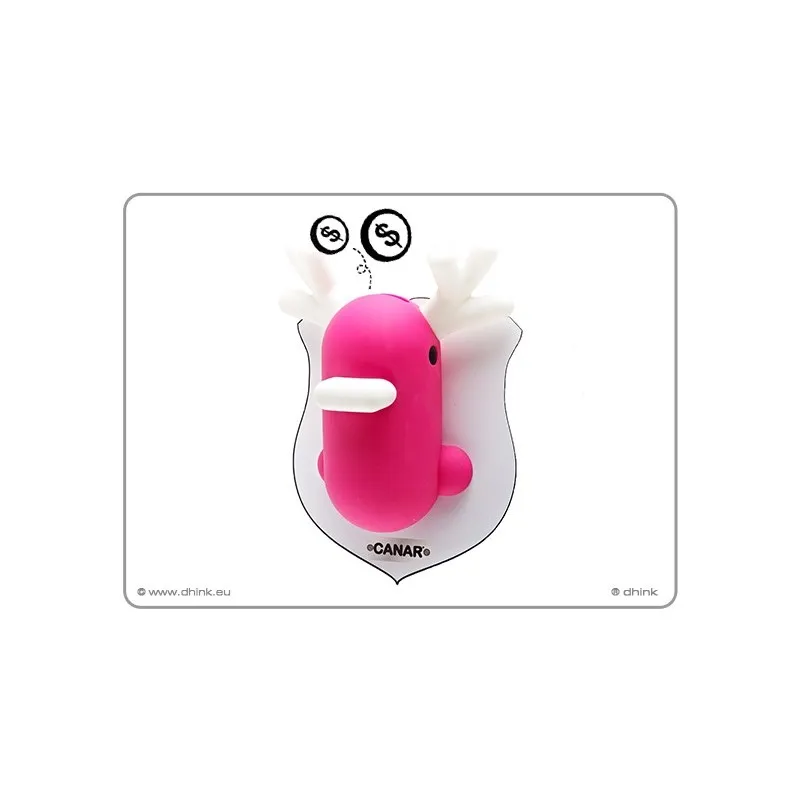 Canar Wall Banker Pink - REC-CANMURROS - Dhink - Money Box - Le Nuage de Charlotte
