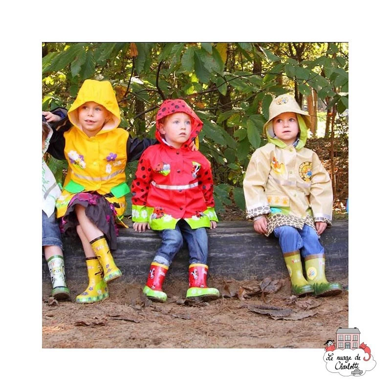 Veste Coccinelle T4 (104-110) - KOO-30010304 - Kiddidoo - Vestes - Le Nuage de Charlotte
