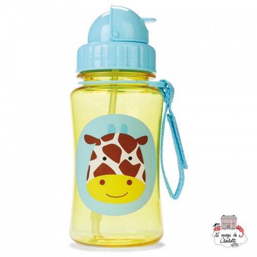 Zoo Straw Bottle - Giraffe - SKP-252315 - Skip Hop - Gourds and cups - Le Nuage de Charlotte