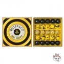Marbles Box - Bee Happy - Mini Box - B&C-MINIBOX-06 - Billes & Co. - Marble Games - Le Nuage de Charlotte