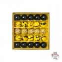 Marbles Box - Bee Happy - Mini Box - B&C-MINIBOX-06 - Billes & Co. - Marble Games - Le Nuage de Charlotte
