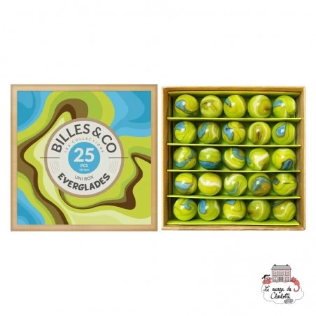 Marbles Box - Everglades - Uni Box - B&C-UNIBOX-04 - Billes & Co. - Marble Games - Le Nuage de Charlotte