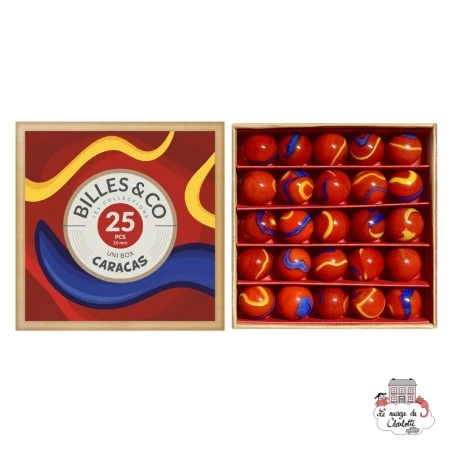 Marbles Box - Caracas - Uni Box - B&C-UNIBOX-03 - Billes & Co. - Marble Games - Le Nuage de Charlotte